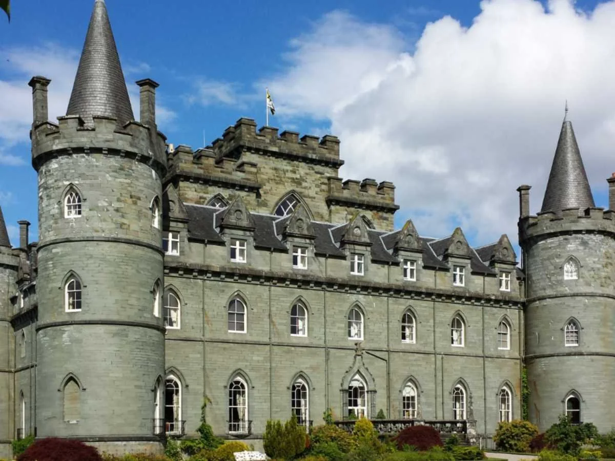 Inveraray Castle in Argyll
