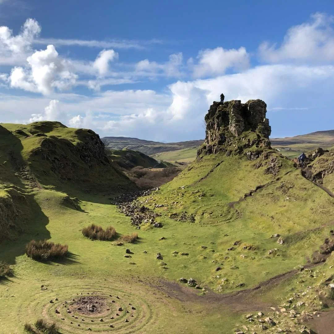 Fairy Glen on the Isle of Skye