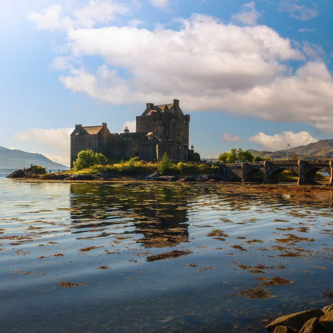 Eilean Donan Castle in the Scottish Highlands