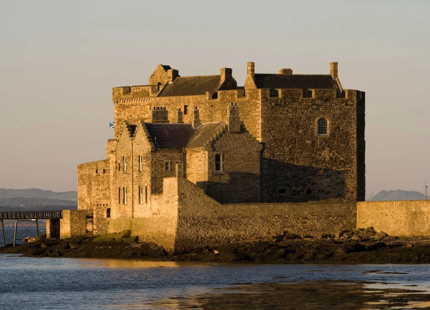 Blackness Castle beside the Firth of Forth