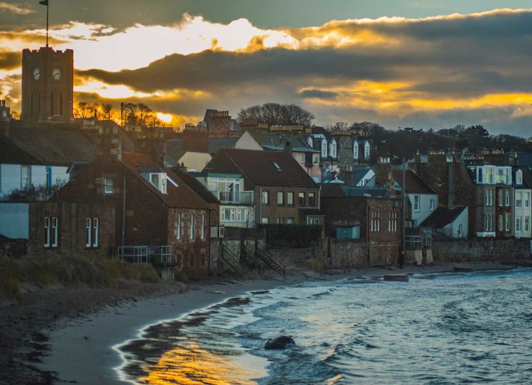 North Berwick on Scotland's east coast