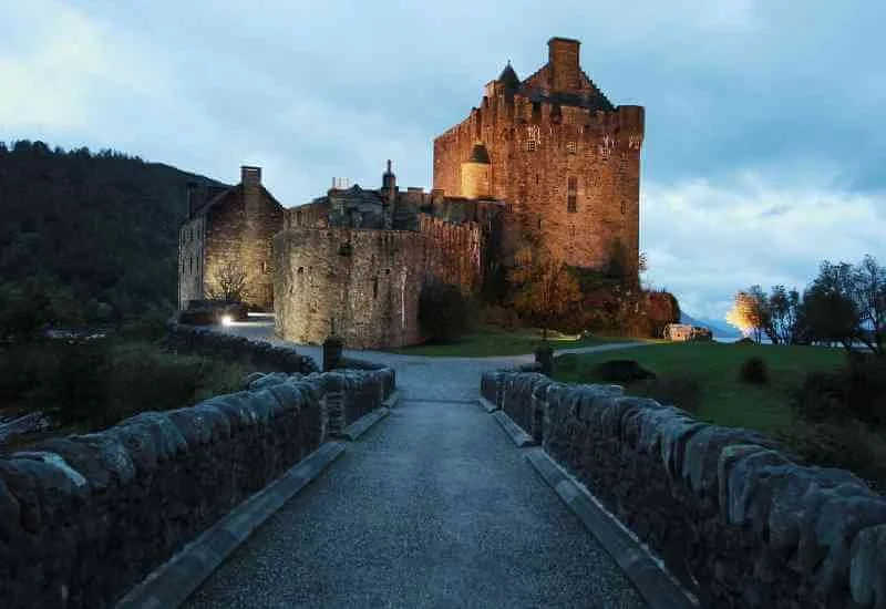 Eilean Donan Castle in the Scottish Highlands
