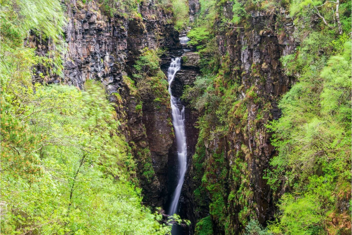 Corrieshalloch Gorge in the north-west Highlands