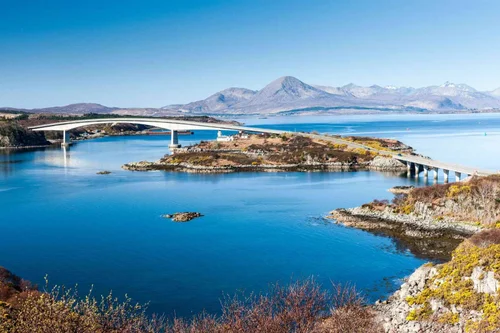 The Skye Bridge crossing to the Isle of Skye