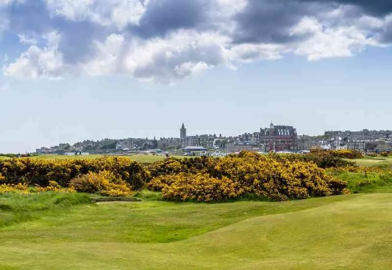 Links landscape near St Andrews