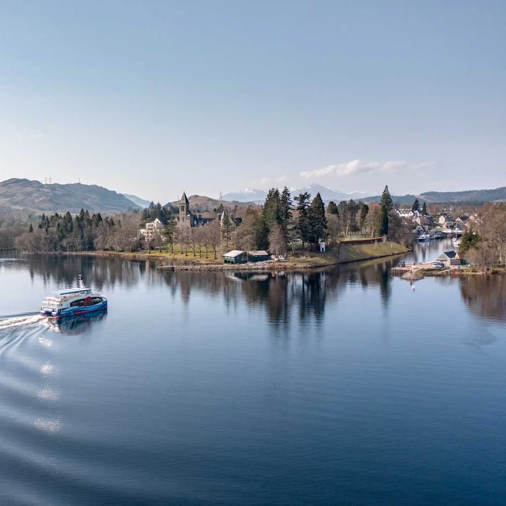 Fort Augustus at the southern end of Loch Ness