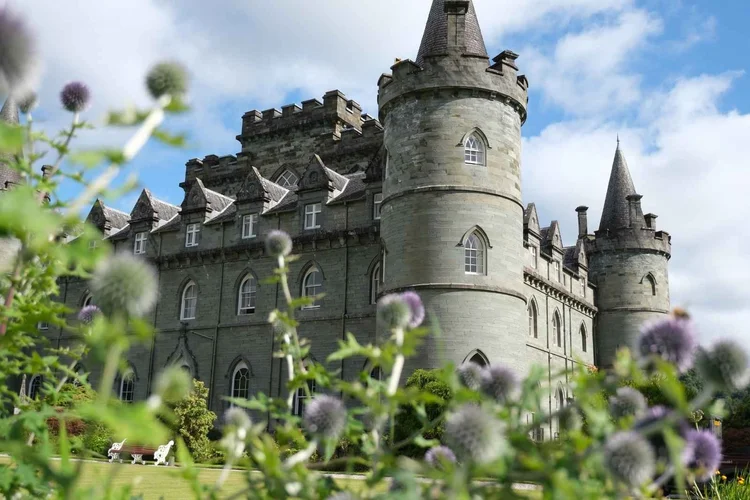 The turrets of Inveraray Castle