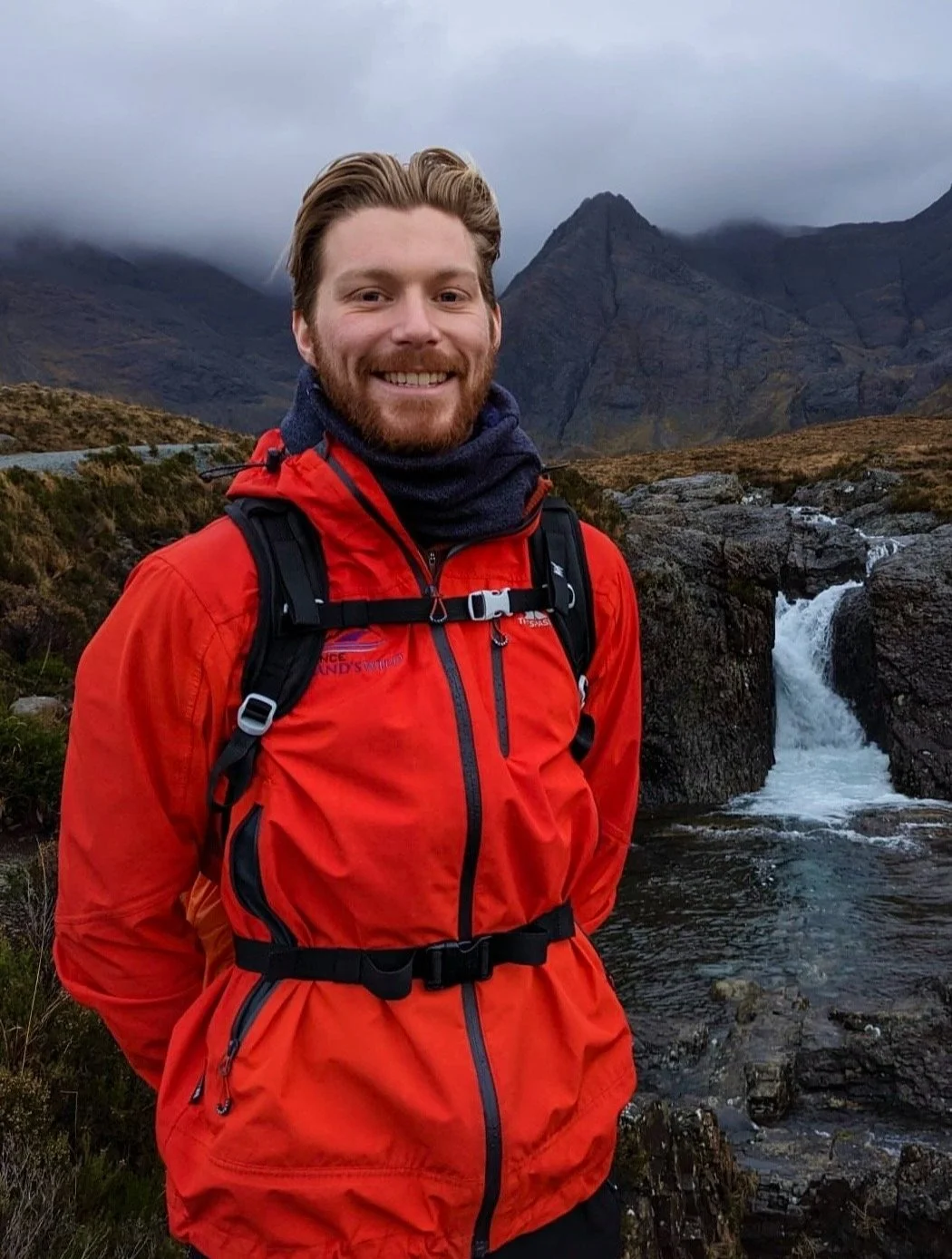 Tour guide Derek