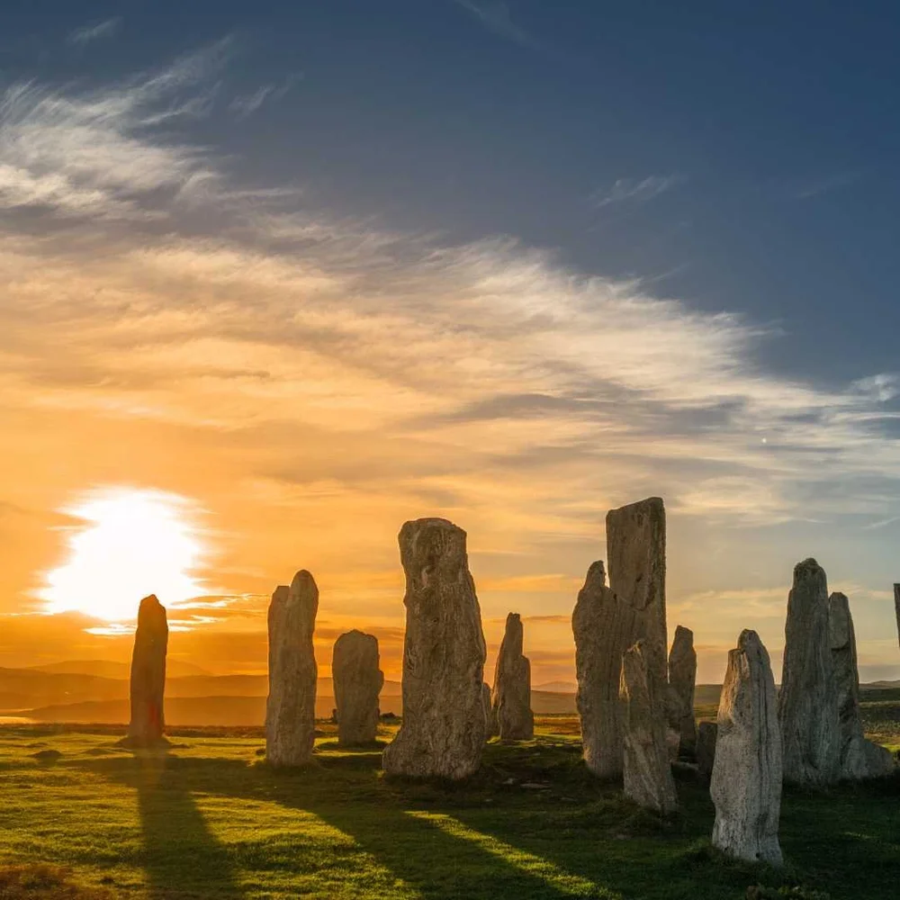 Calanais Standing Stones on Lewis in the Outer Hebrides