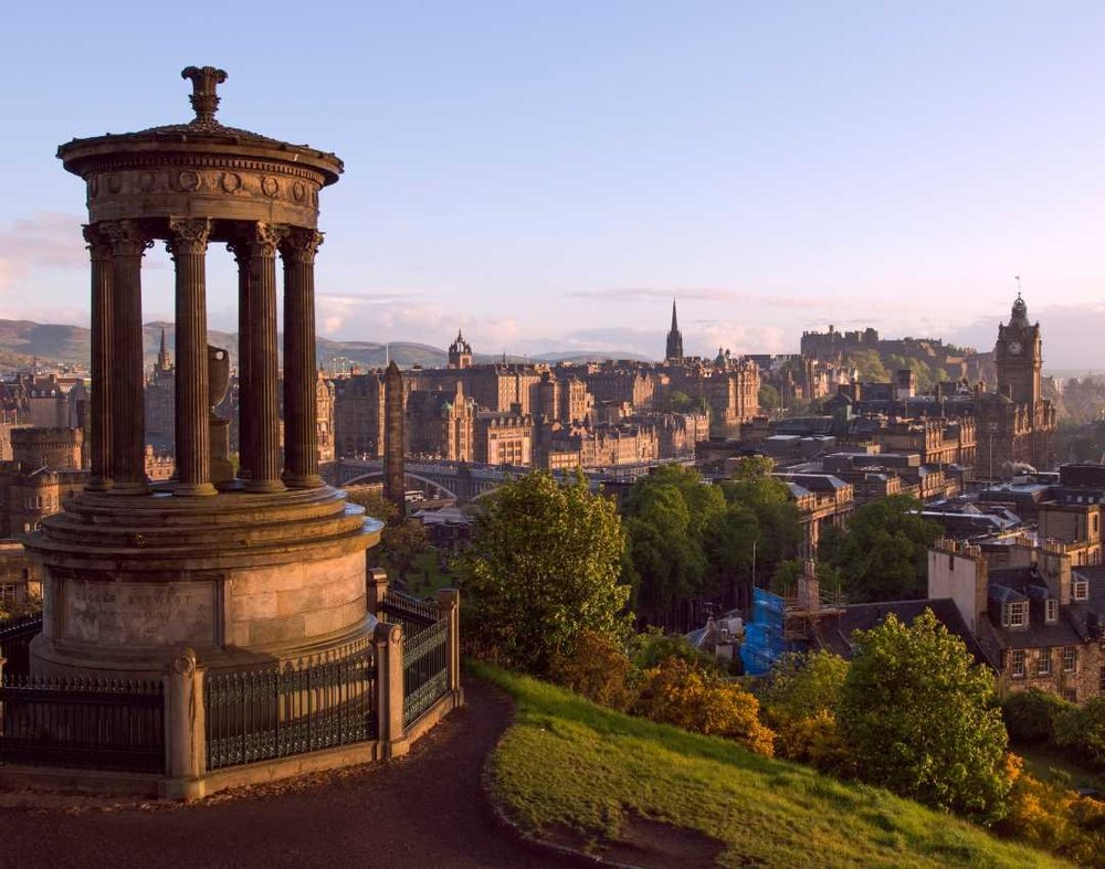 Edinburgh skyline from Calton Hill