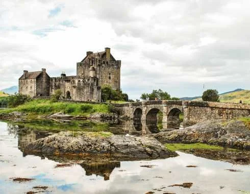 Eilean Donan Castle in the Scottish Highlands