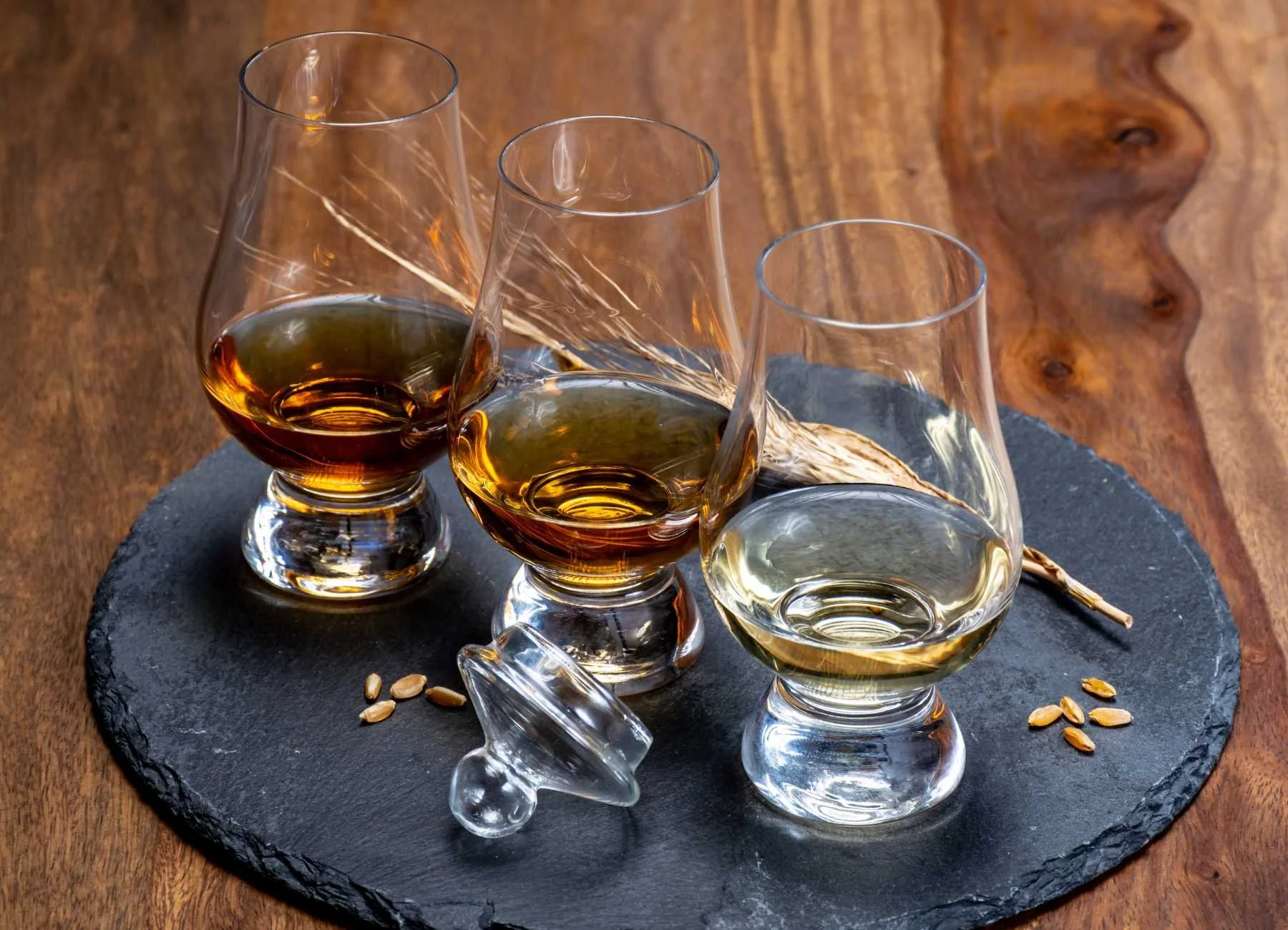 Scotch whisky tasting flight on a private whisky tour