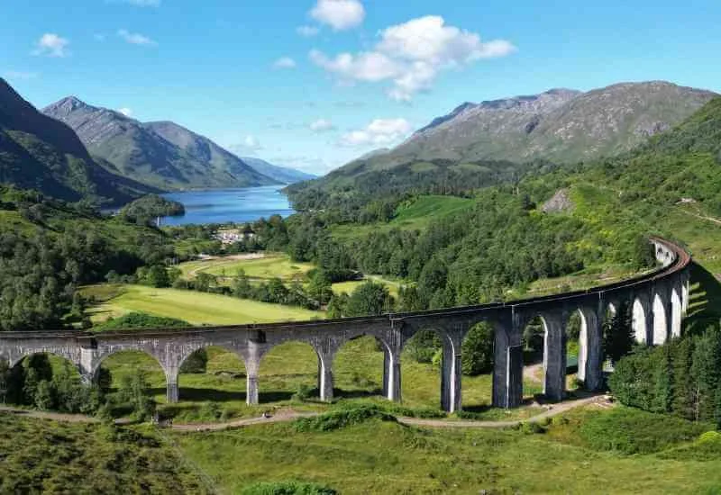 Glenfinnan Viaduct and Loch Shiel