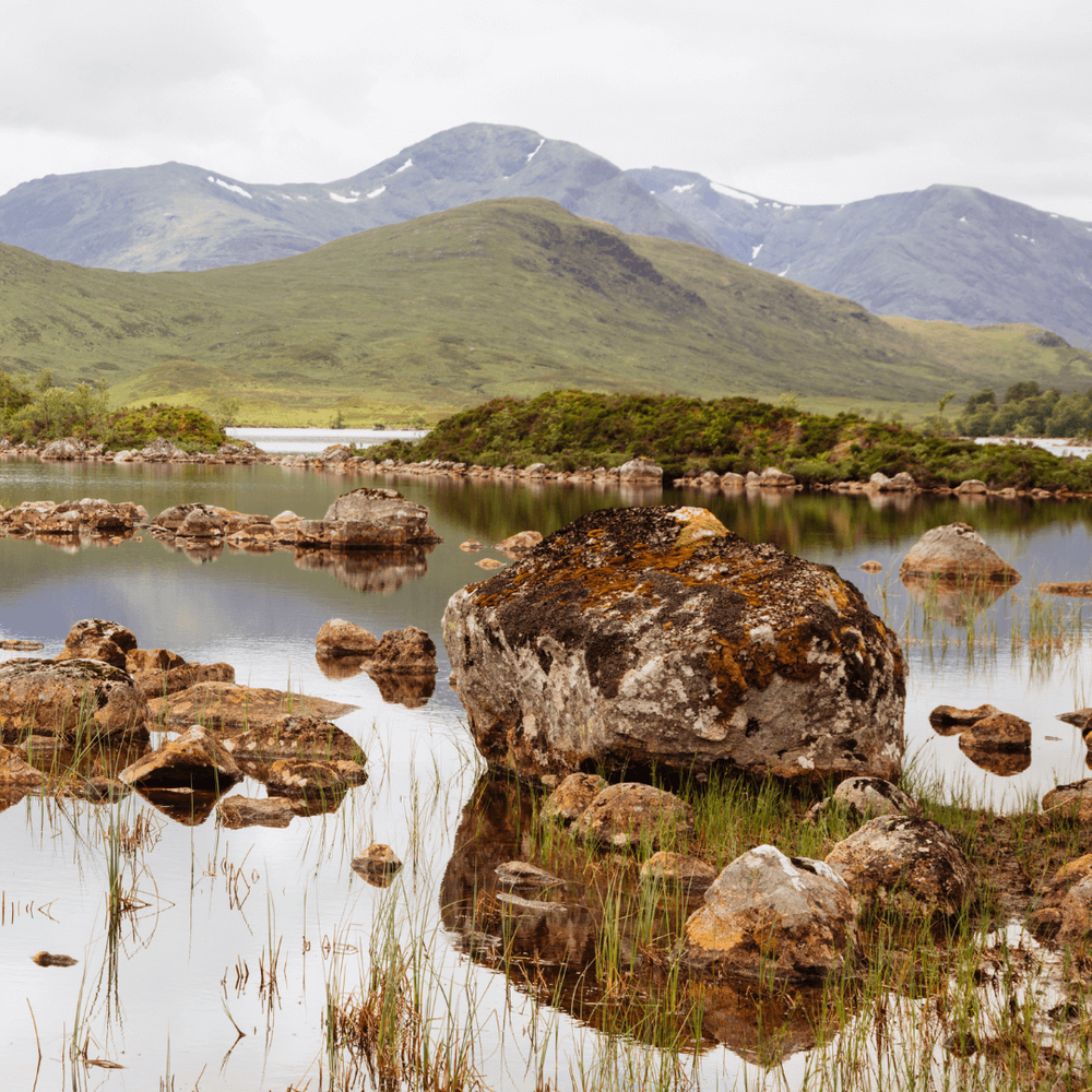 Rannoch Moor in the Scottish Highlands