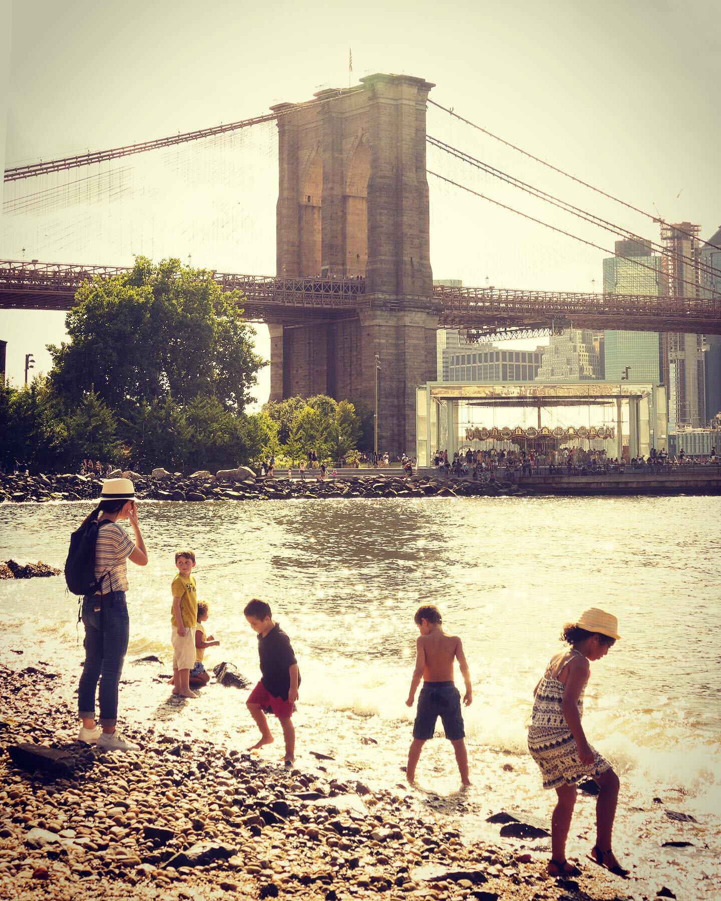 People at the water, Dumbo and Coney Island. NYC. From &ldquo;New York by Neighborhood&rdquo; from @rizzolibooks, released sometime in spring 2021 (hopefully with travel restrictions suspended) #nyc #coneyisland #dumbo #brooklyn #water #seaside #peop