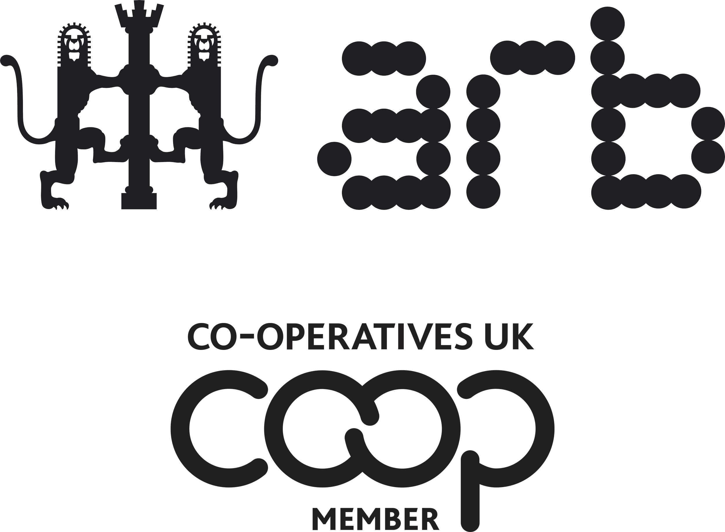 The ARB and COOP UK logo