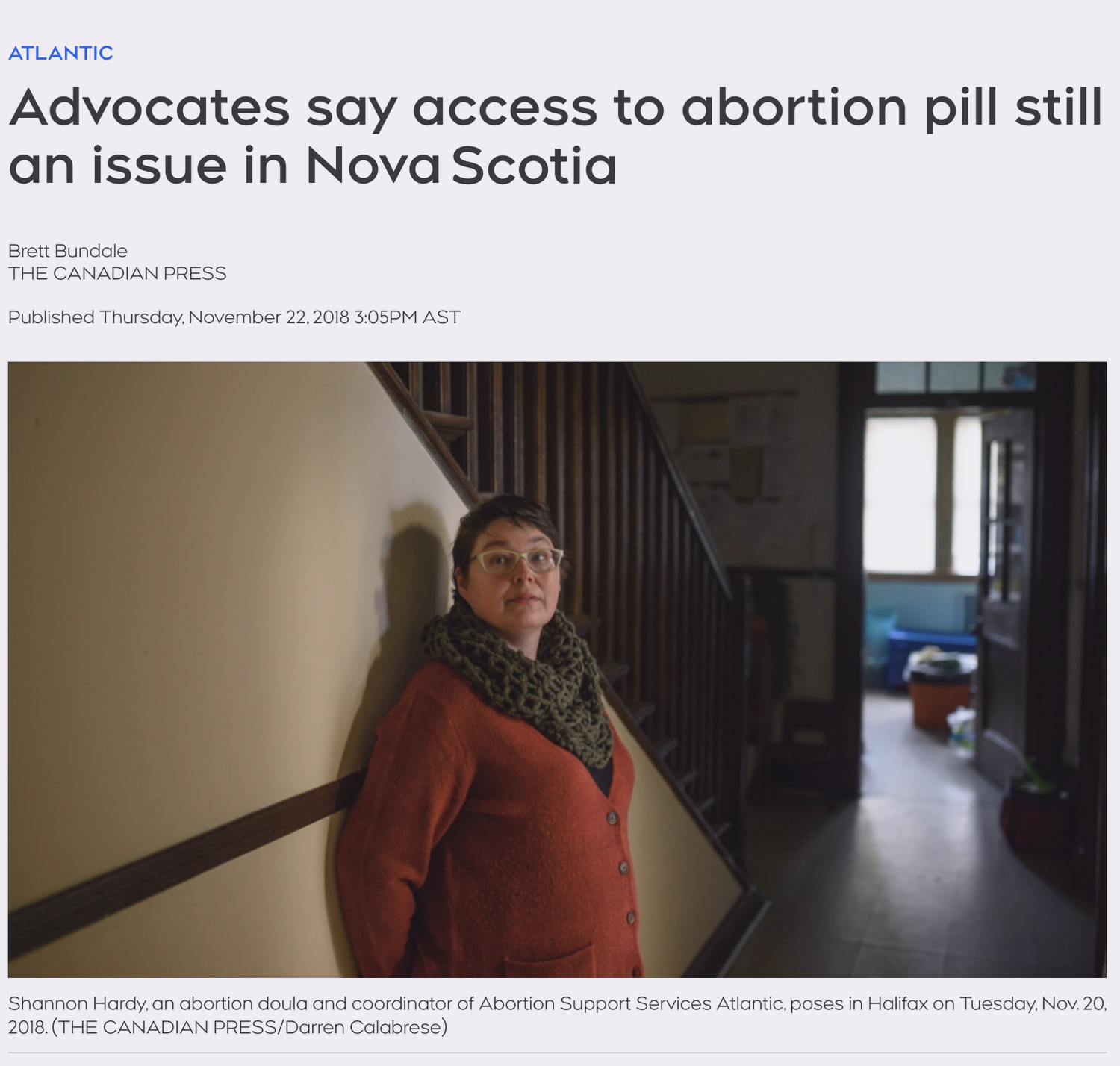 Access to abortion pill still an issue in NS