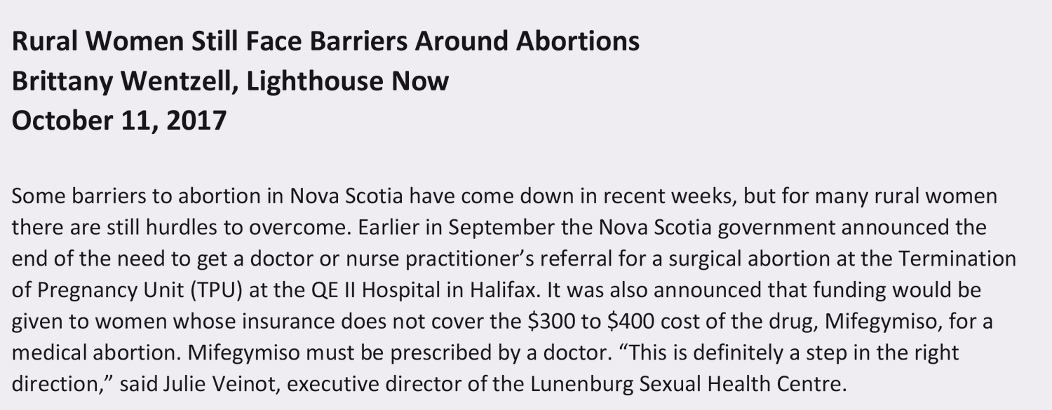 Rural Women Still Face Barriers Accessing Abortion