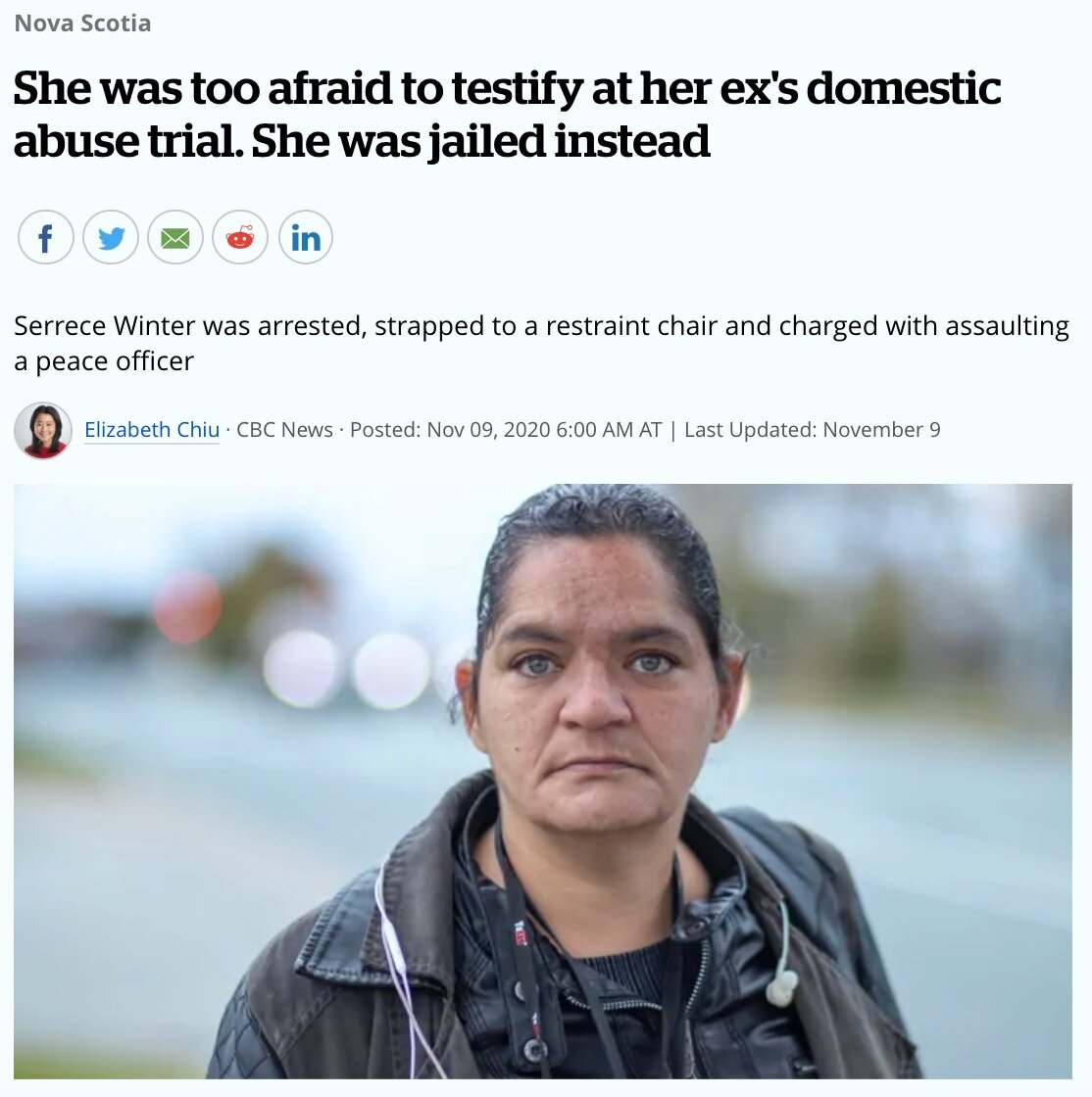 Justice for Serrece Winter