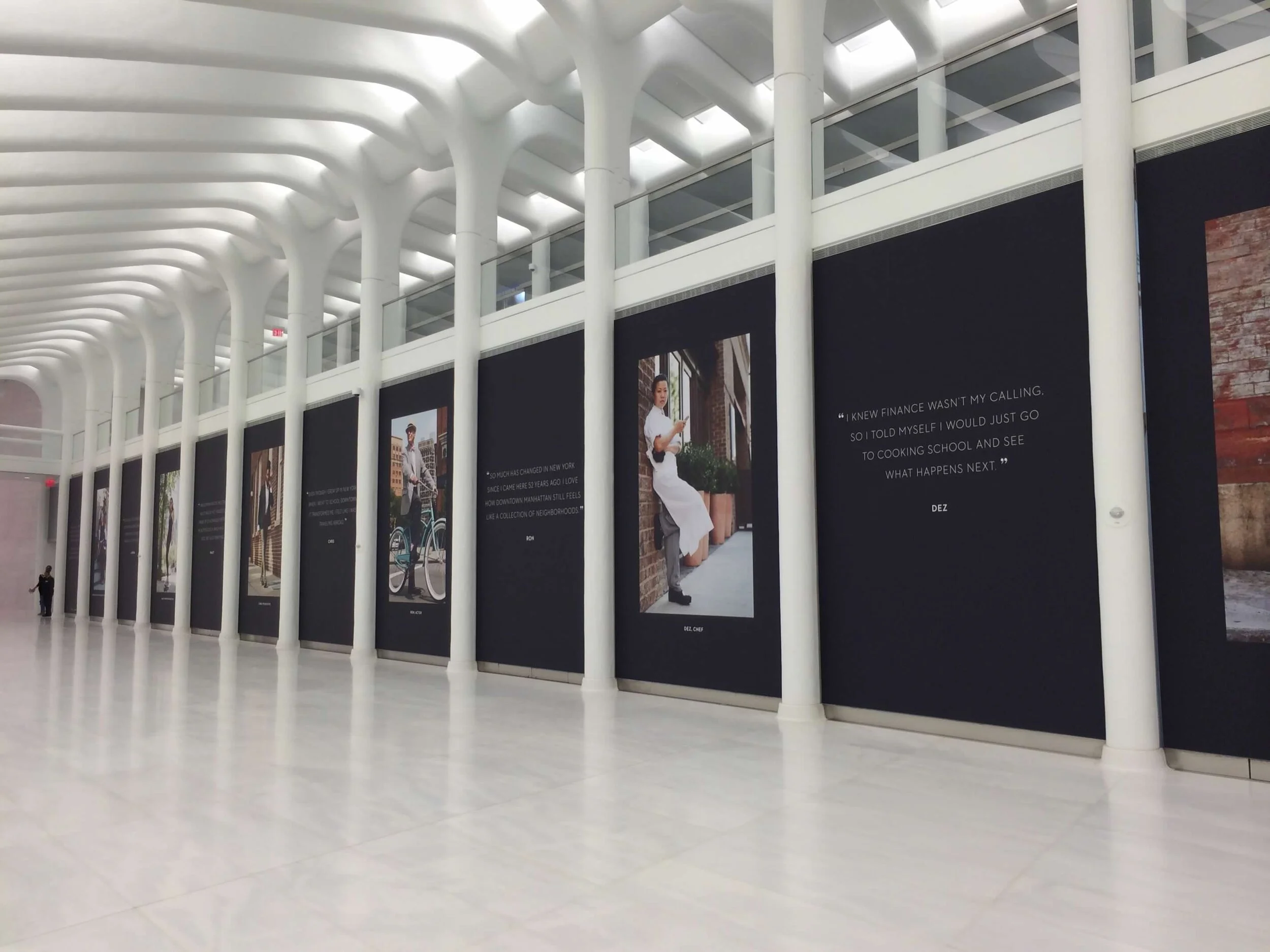 WTC West Gallery Installation