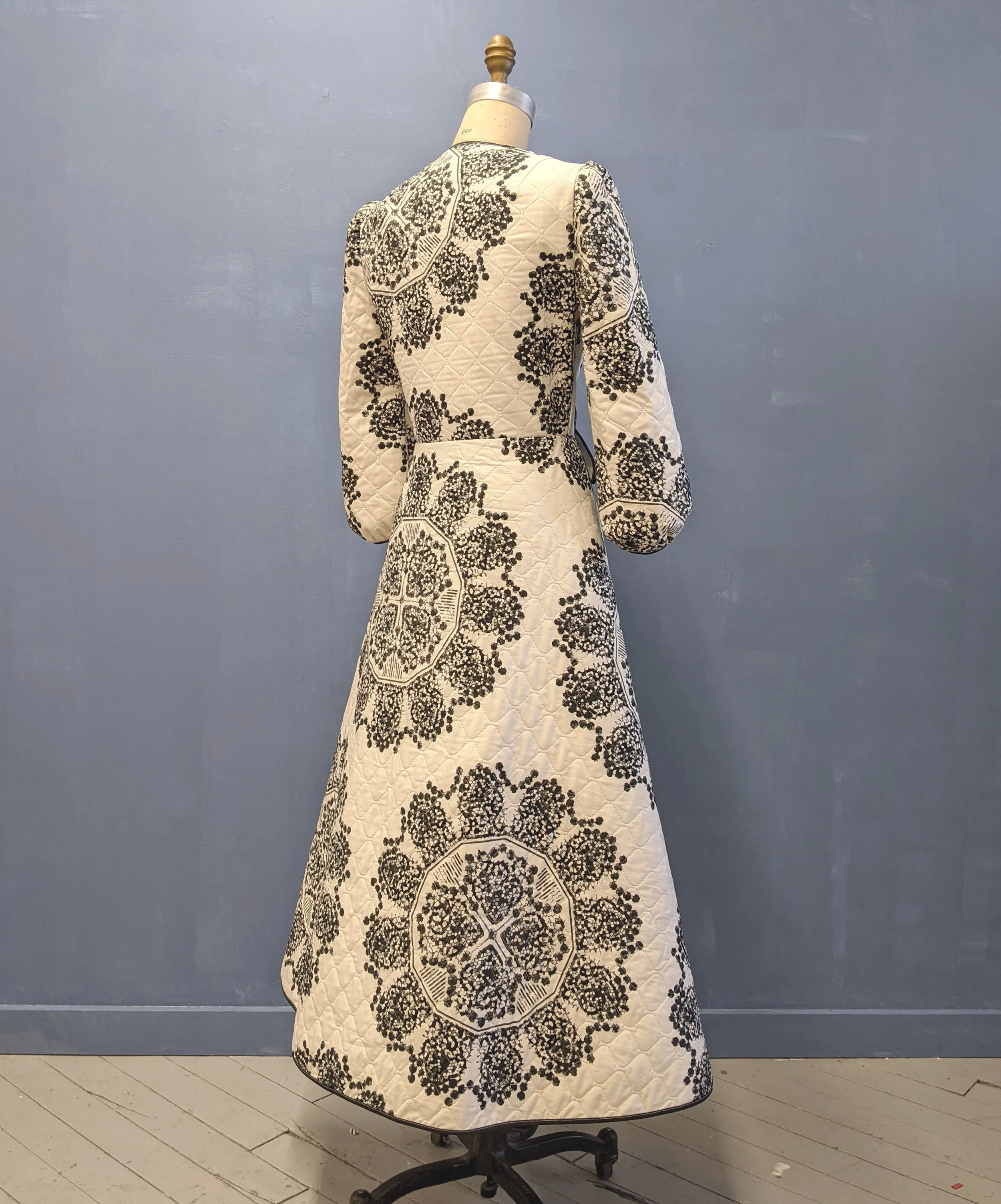Robe En Coton Balloon Moonlight