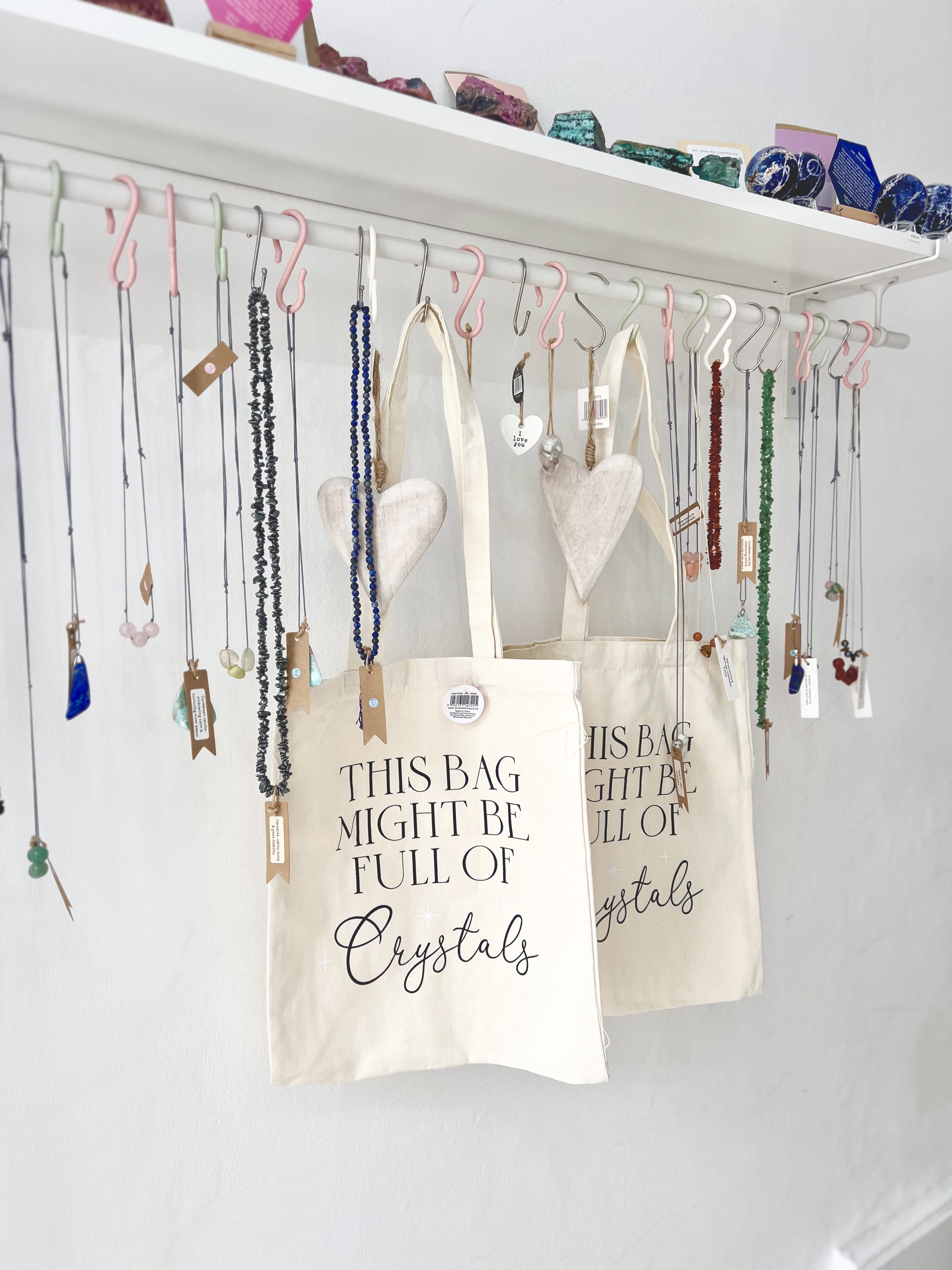 Crystal tote bag