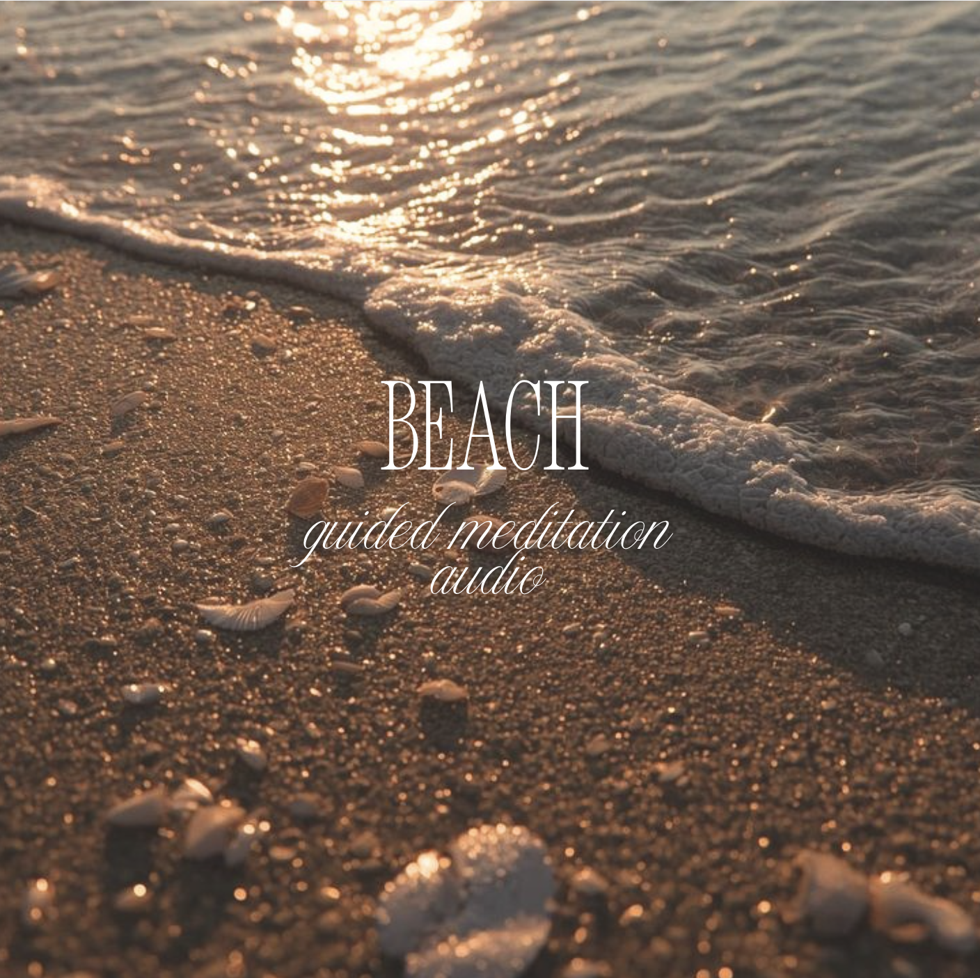 Guided beach meditation