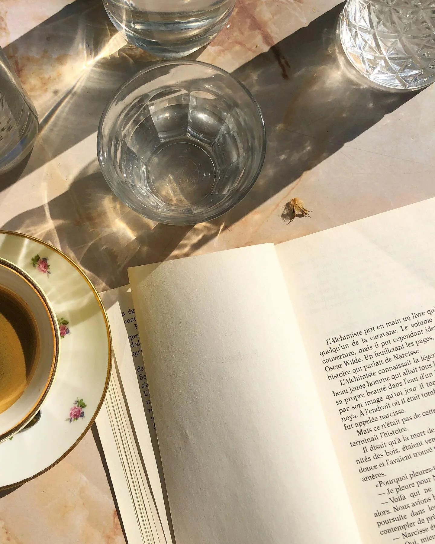 Quand on veut une chose, tout l&rsquo;Univers conspire &agrave; nous permettre de r&eacute;aliser notre r&ecirc;ve. - L&rsquo;Alchimiste par @paulocoelho 🔮 #frenchisbeautiful #thealchimist #enterrasse #parisjetaime #parismonamour