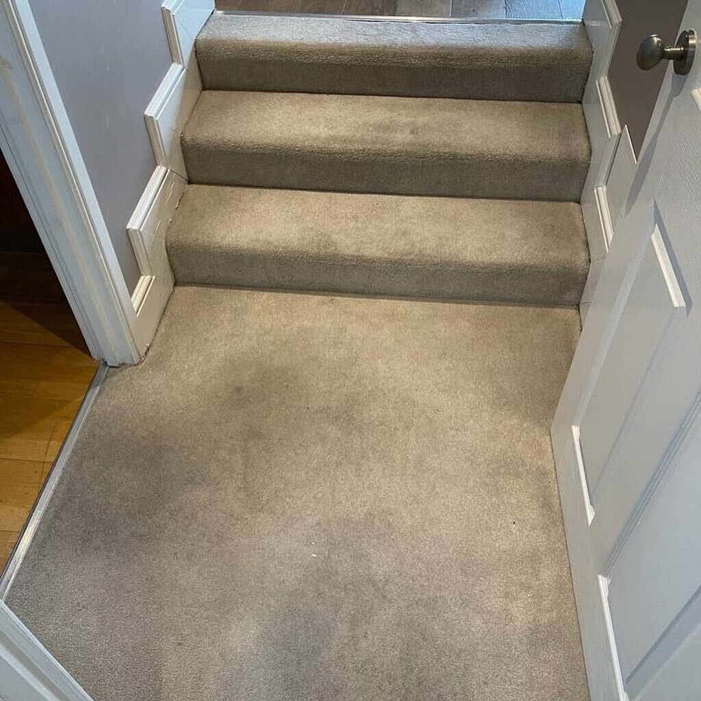 Some stairs this Saturday for you all! Traffic areas always end up being our favourite transformation. Just look at the difference one clean can do to your carpets. Book us in for a deep clean 💙
____________________________________________________

