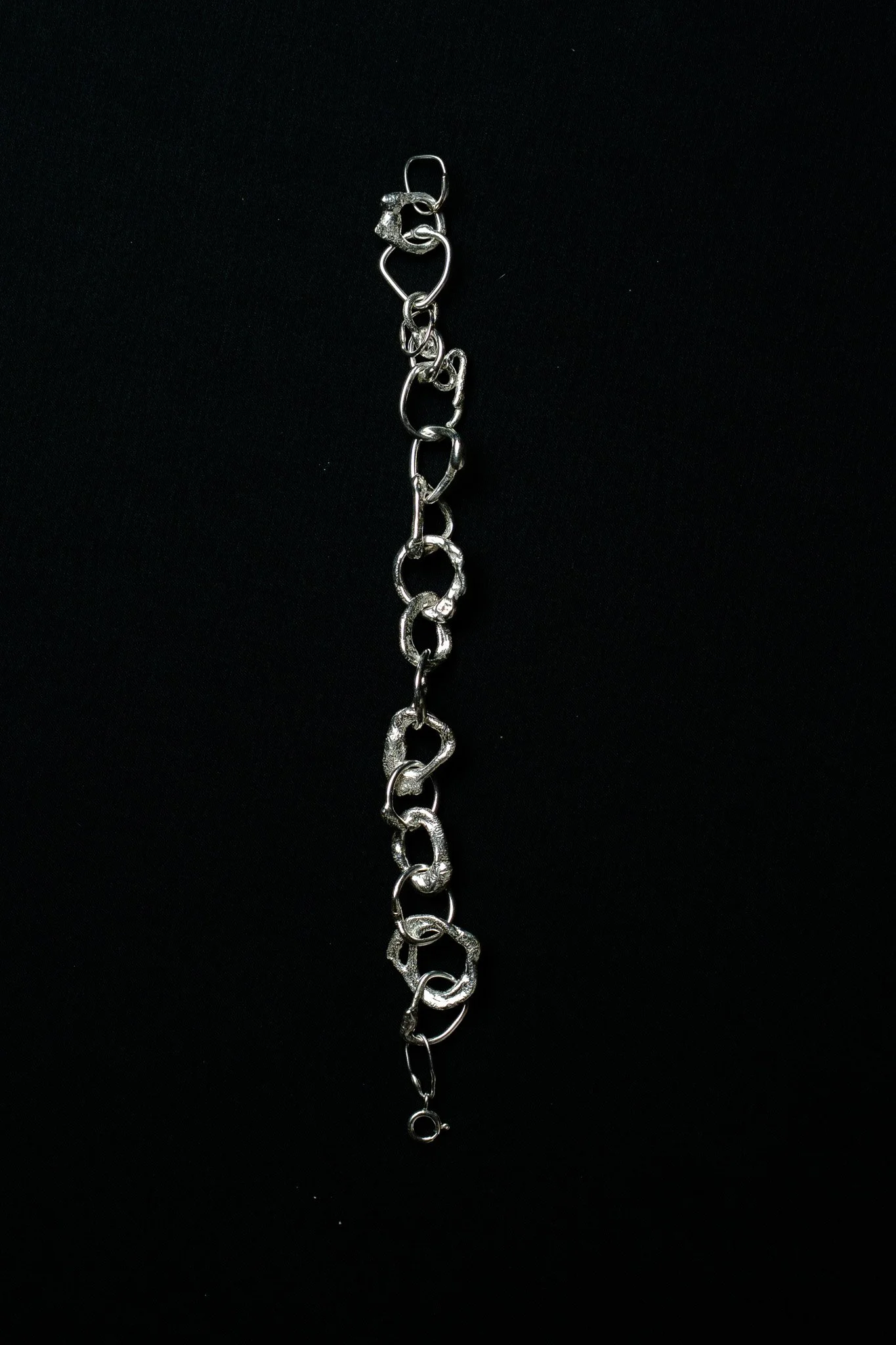 Bracelet #V1. All Silver (no pearls/beads)