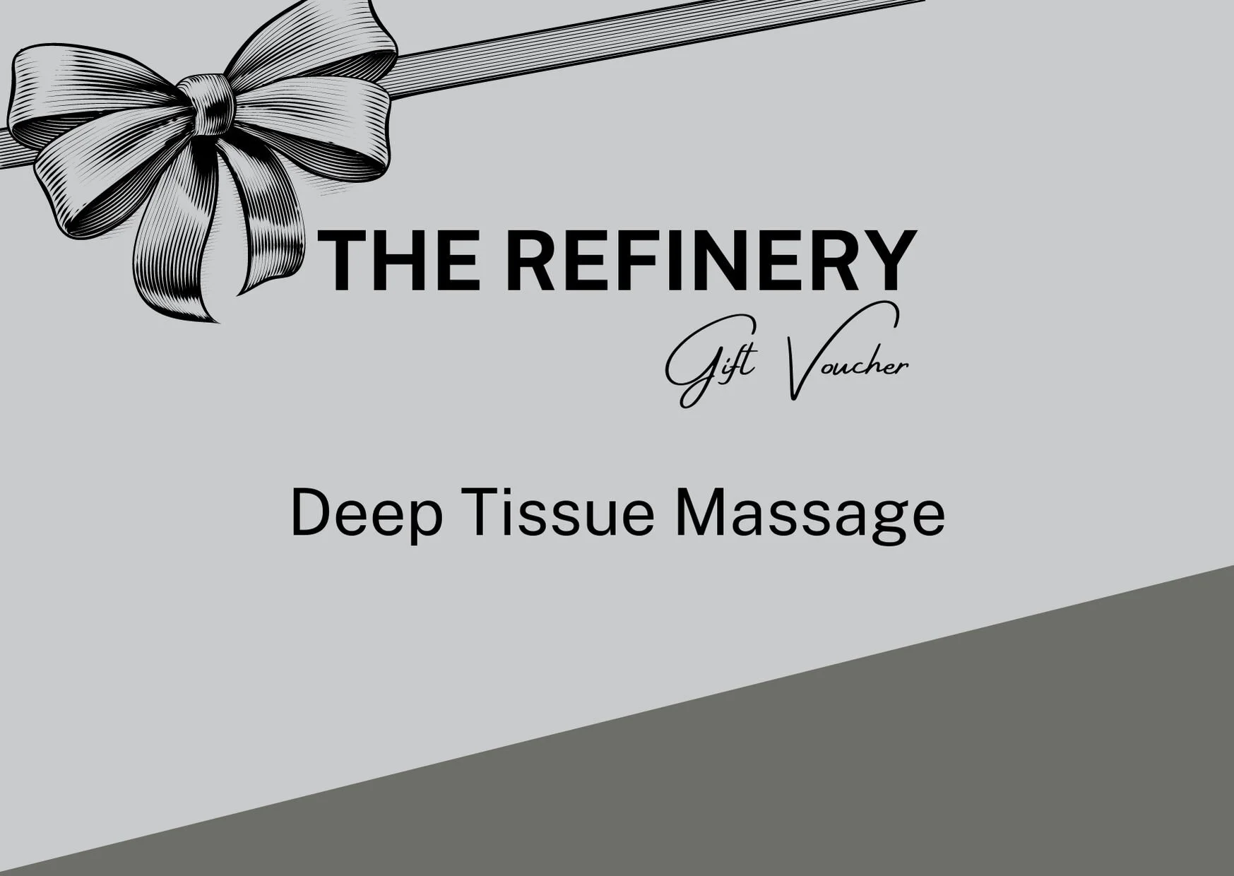 A Deep Tissue Massage £99 — THE REFINERY