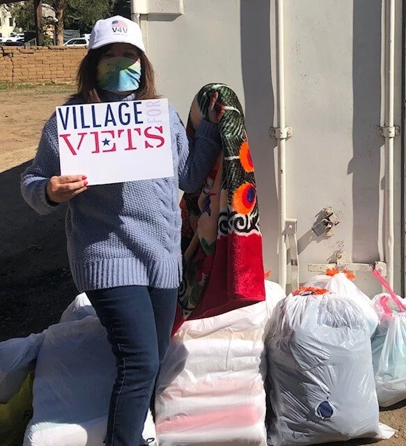 [In the News] Blankets and Towels Delivered to the VA ‘Safe Camp’