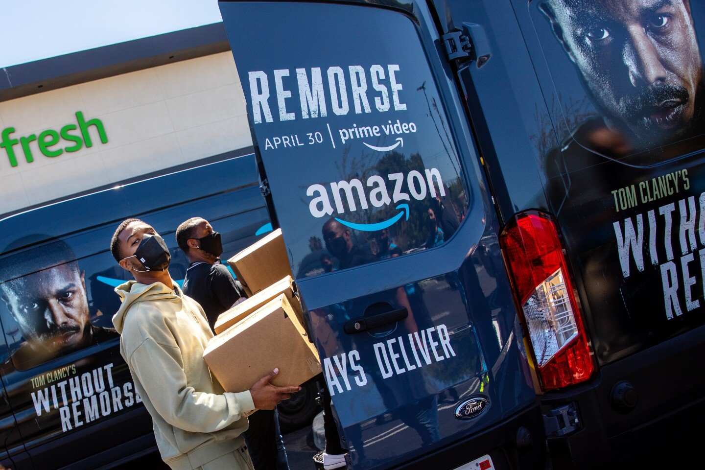 Amazon Fresh and Michael B. Jordan Helping Our Veterans