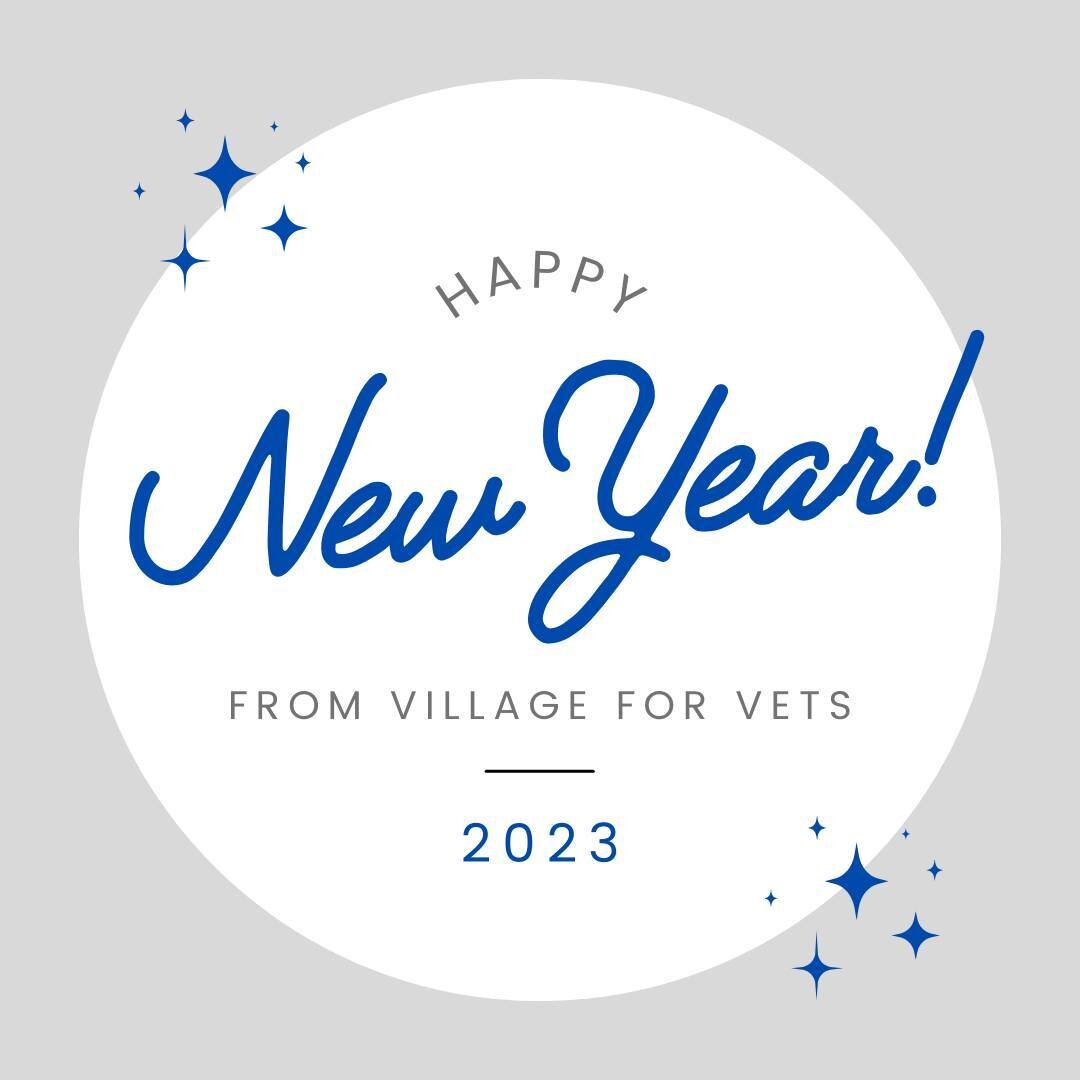 Happy New Year from all of us at Village for Vets! We're looking forward to all the big things our team will do to help more Veterans in 2023. Thank you all for being part of ending Veteran homelessness with us!