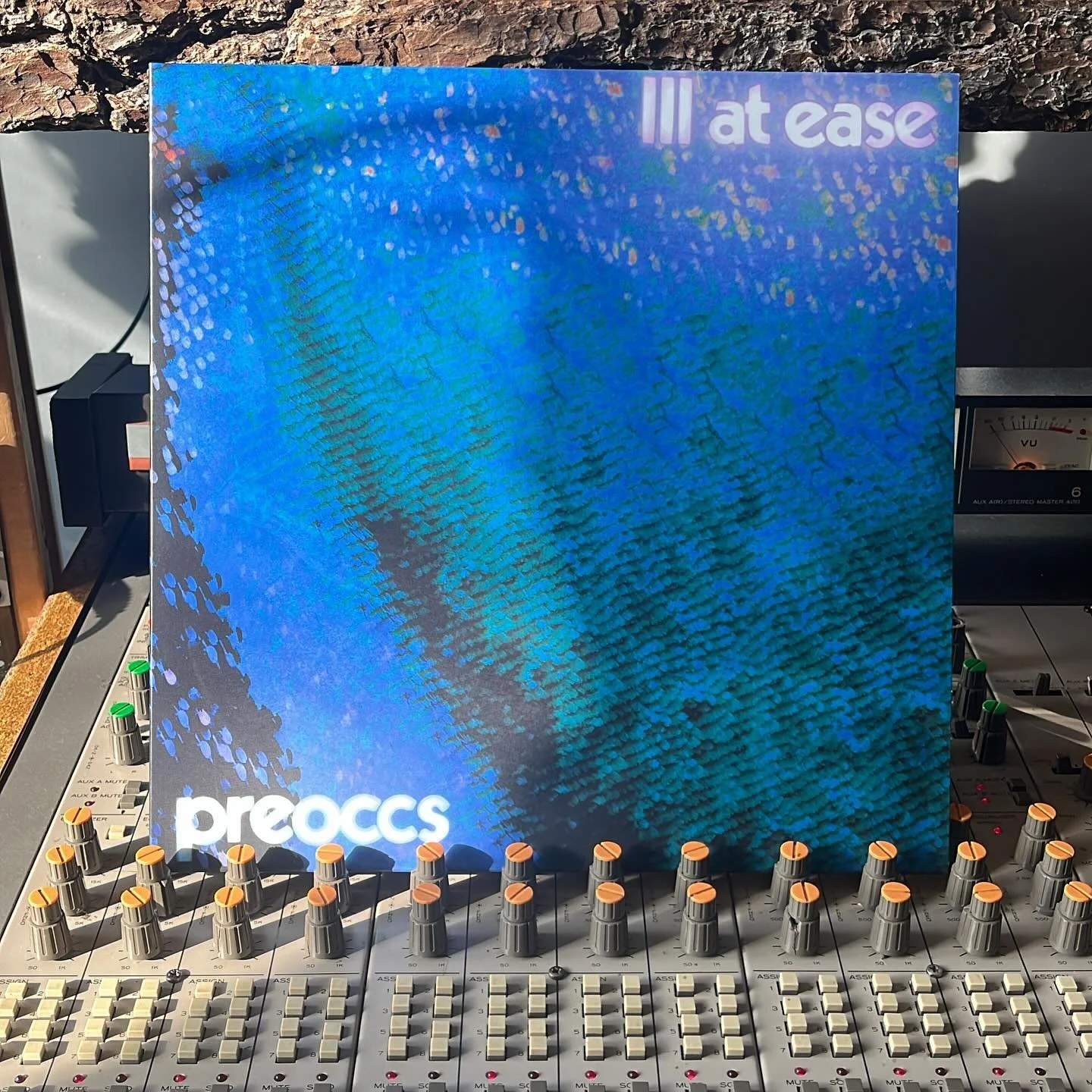 Congratulations to @pre_occupations on another epic album, thx @montelbaun for engineering in our space 💫