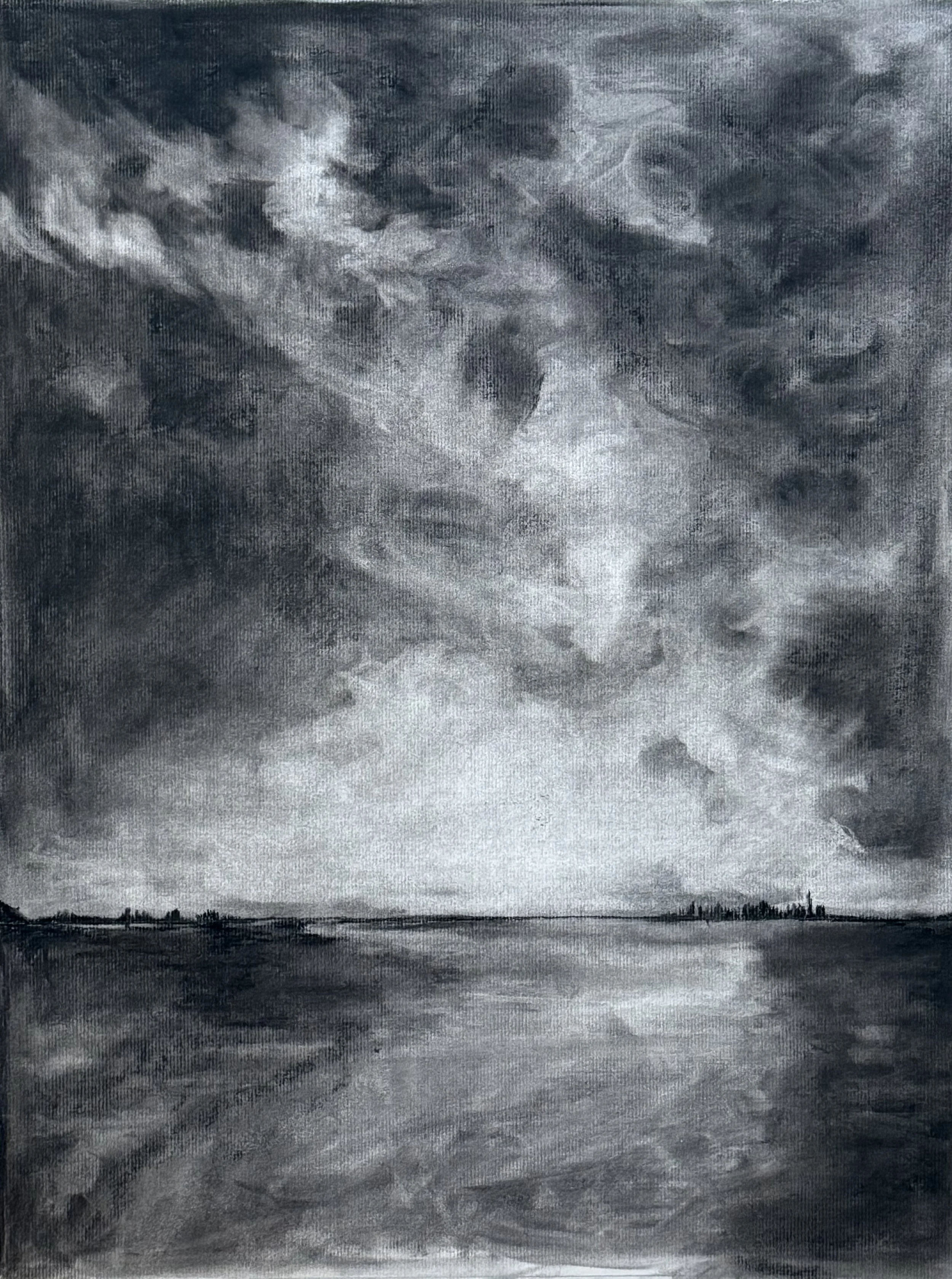 16x22 Charcoal on paper