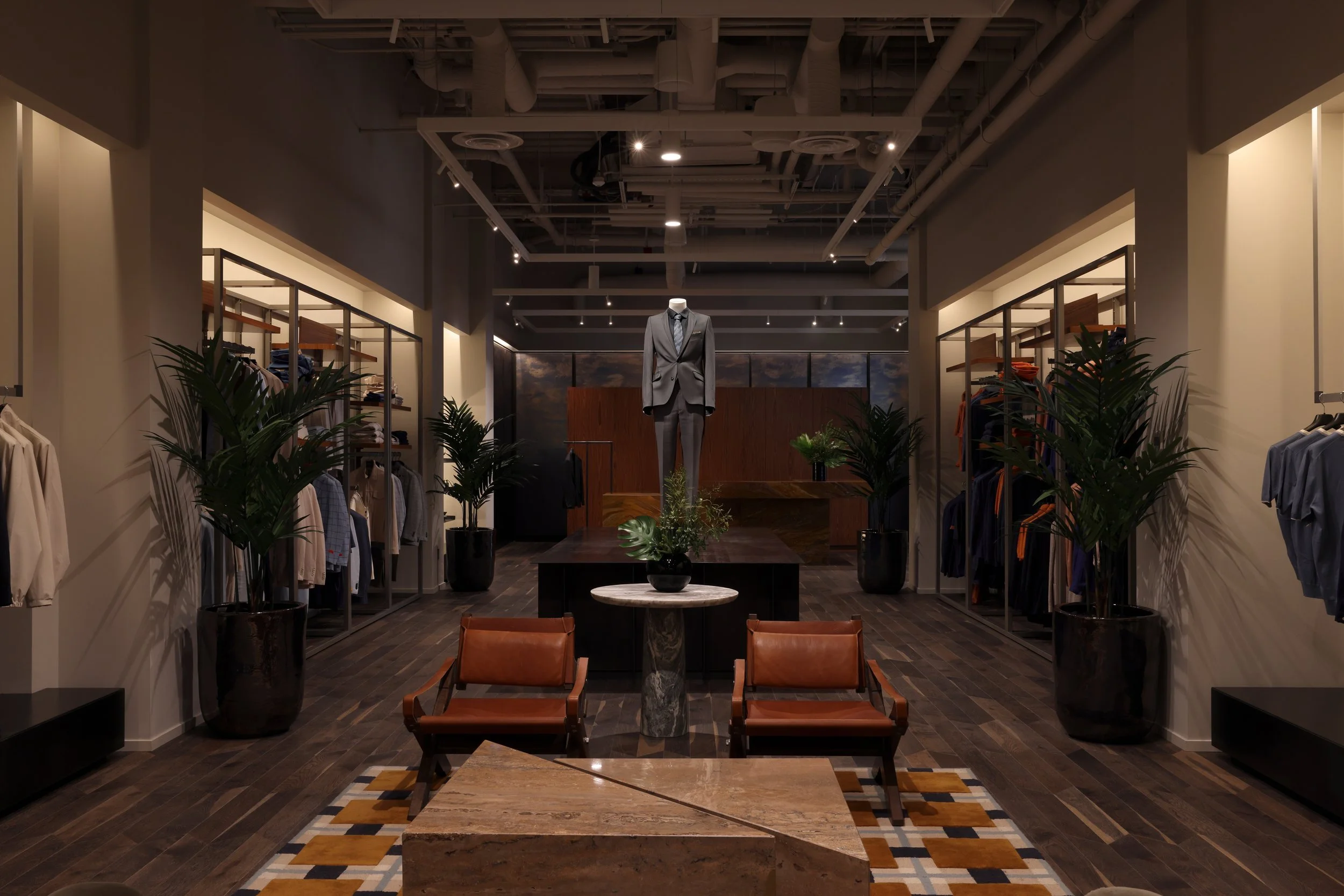 Henry Singer Menswear — mknly interior design / mknly procurement ...
