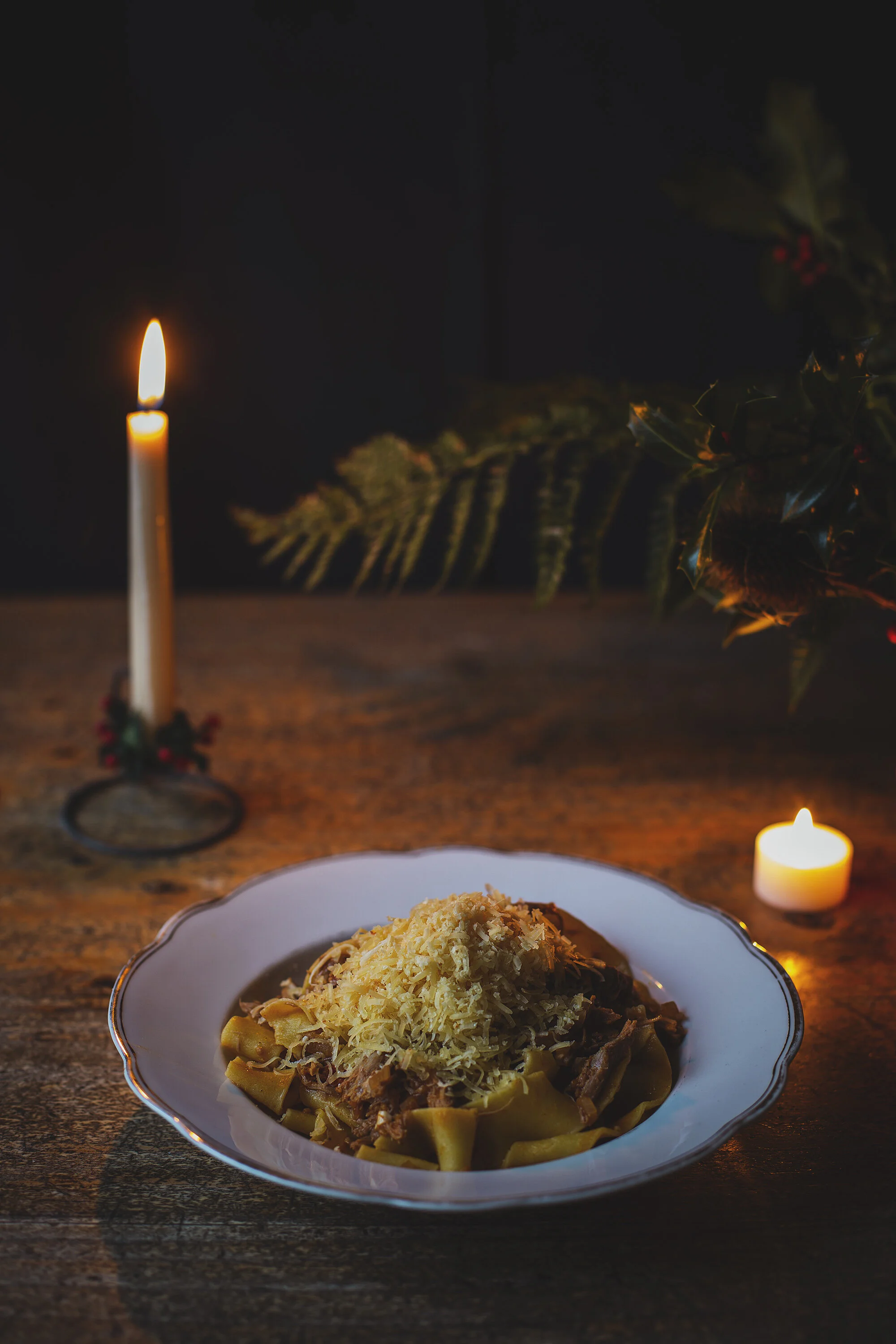 papadelle with phesant ragu caws teifi cheese recipe