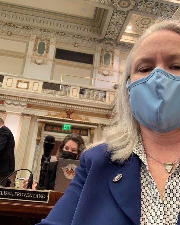 Reps. Trish Ranson and Melissa Provenzano mask up when they&rsquo;re on the Oklahoma House floor to stay safe. Thank you both! #GotMaskOK