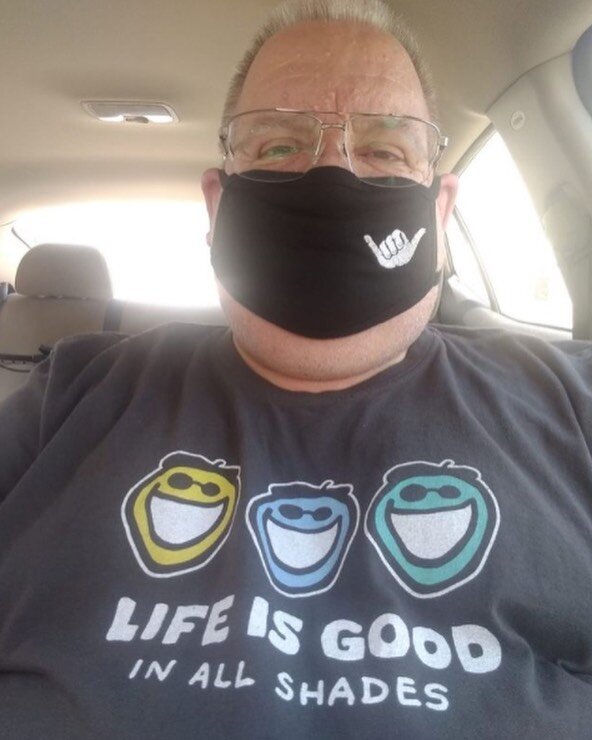 Does Rick know how important it is to wear a mask? You bet! Thank you, Rick! #GotMaskOK