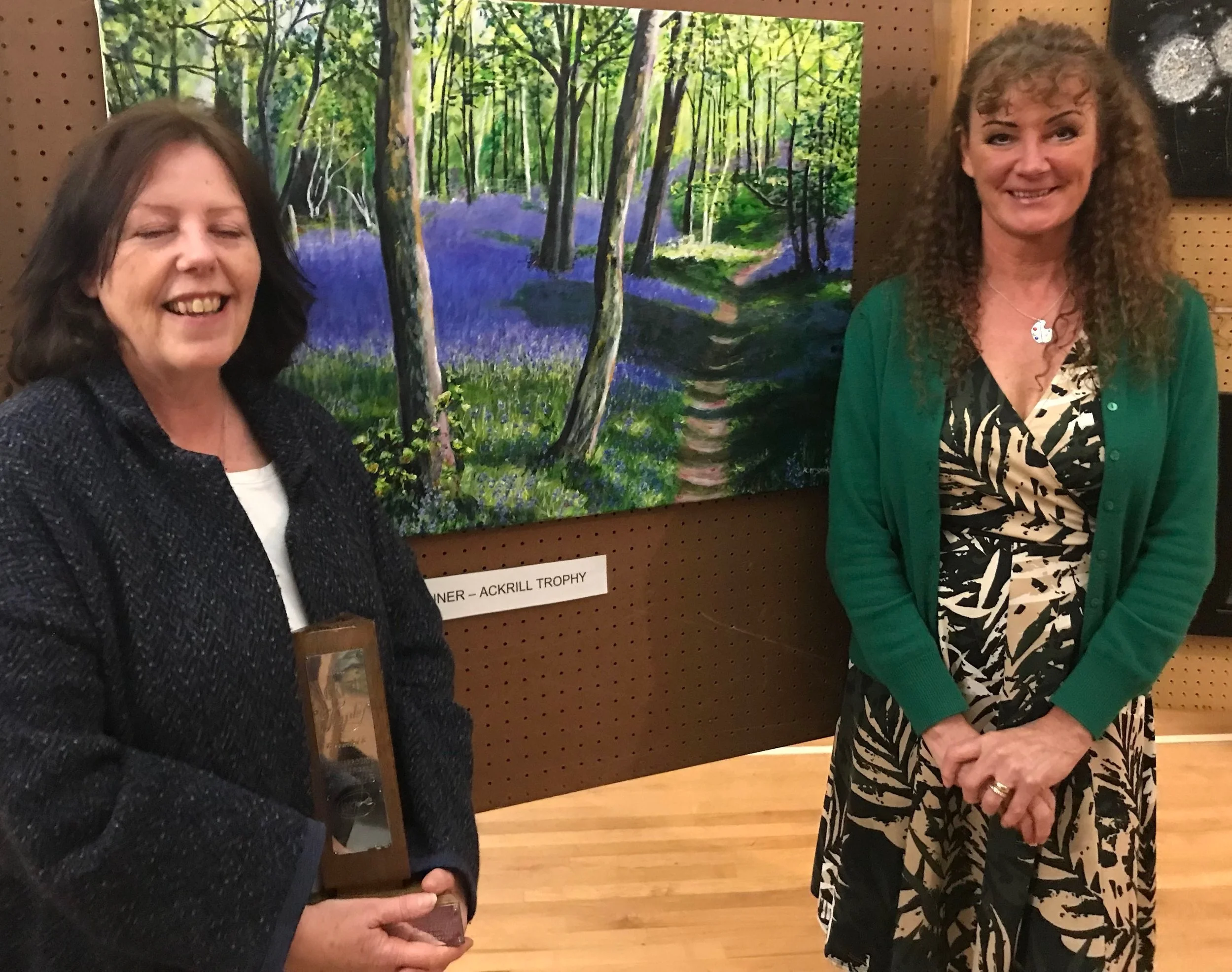 Karen McGrath with Tracey Krupianka