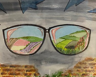 "Through Rose Coloured Spectacles" by Ian Aspinalls