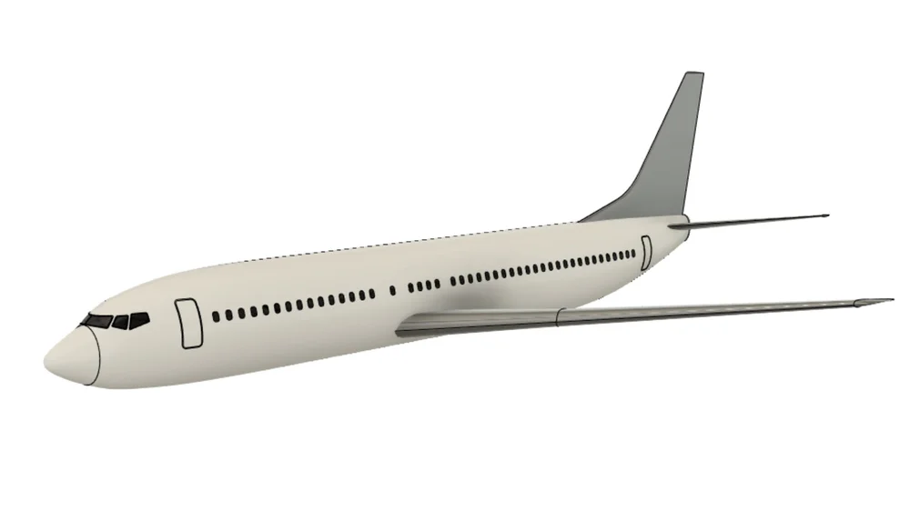 Fuselage Model Aircraft - 3D Modelling | Tutorial — TEX - The Experience