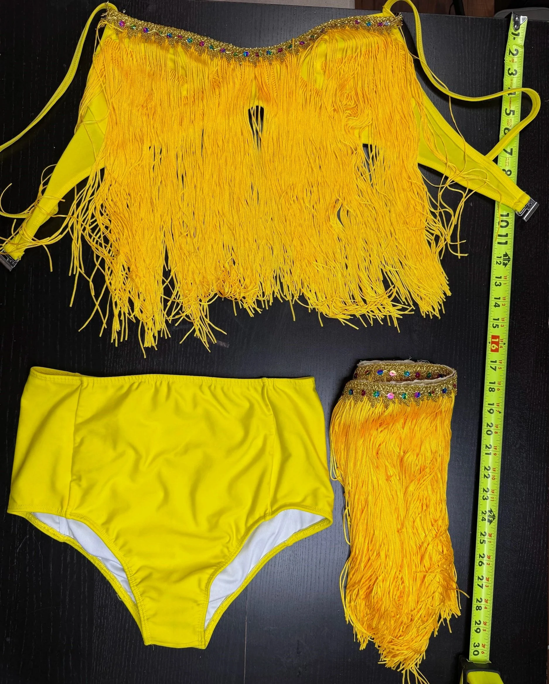 Passista Set Franja de Amarelo (M/L)