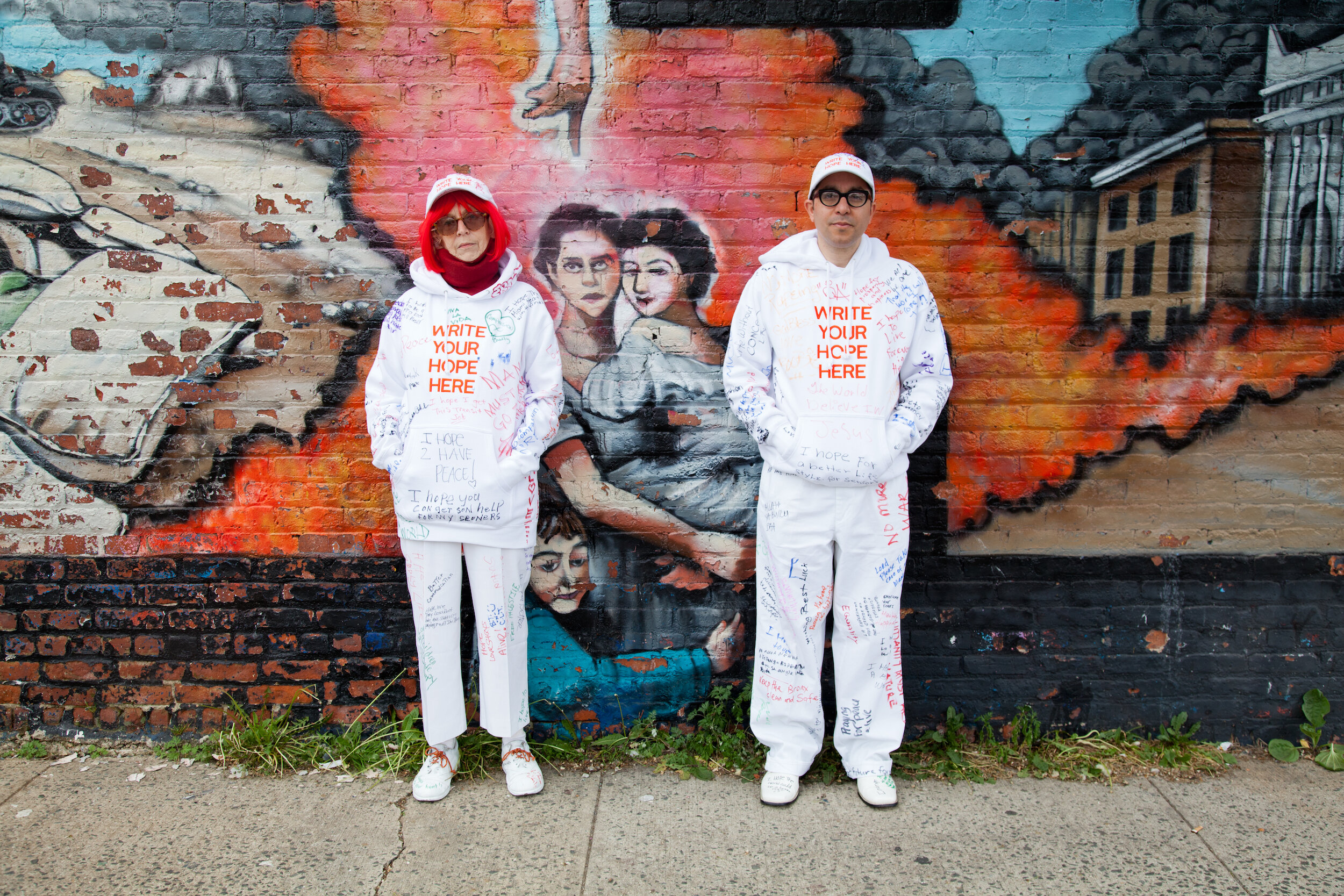 HOPE: A Three-Day Performance by Linda Mary Montano and Nicolás Dumit Estévez, 2011 / Presented with the Bronx Council on the Arts / Photo: Alex Villaluz 