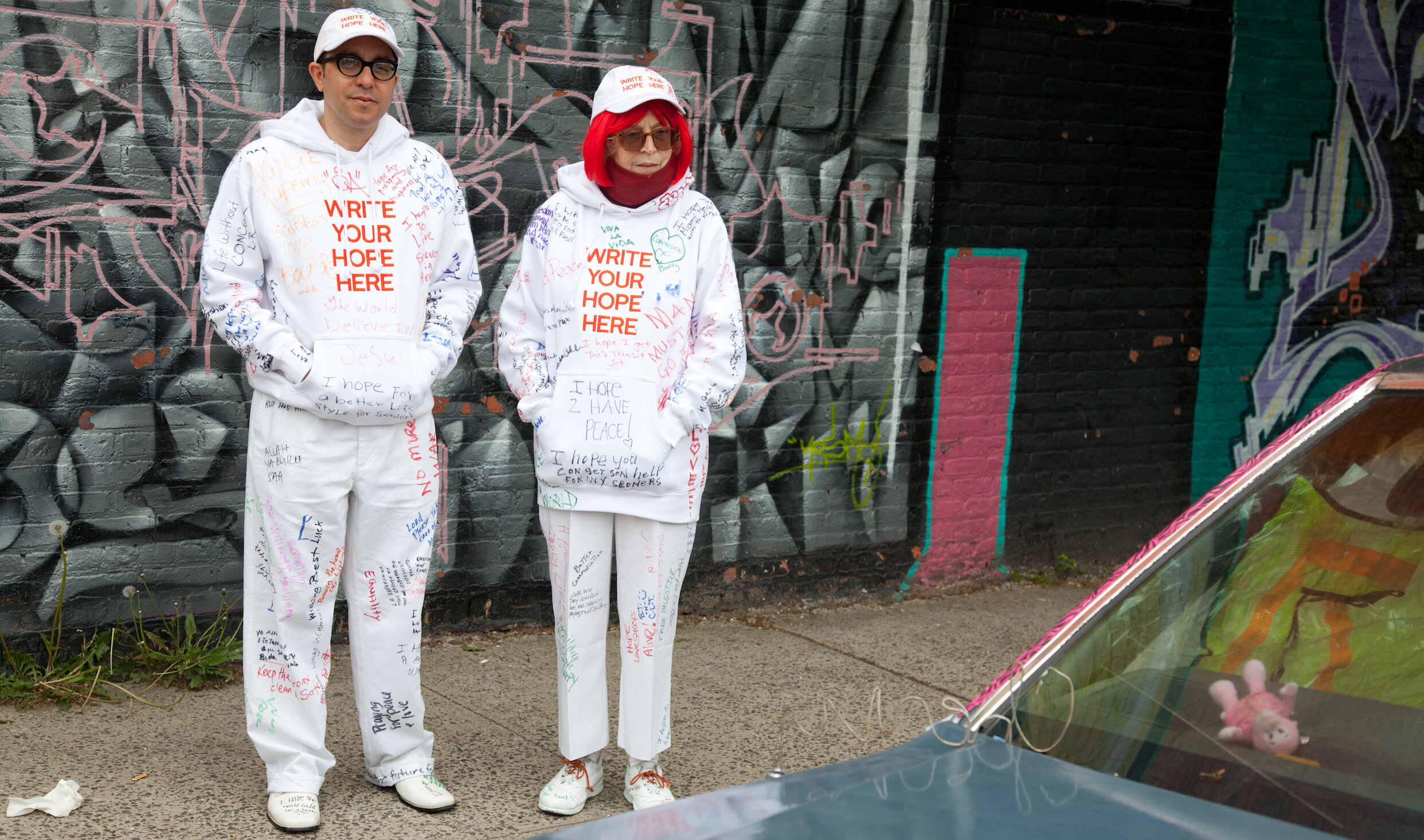 HOPE: A Three-Day Performance by Linda Mary Montano and Nicolás Dumit Estévez, 2011 / Presented with the Bronx Council on the Arts / Photo: Alex Villaluz 