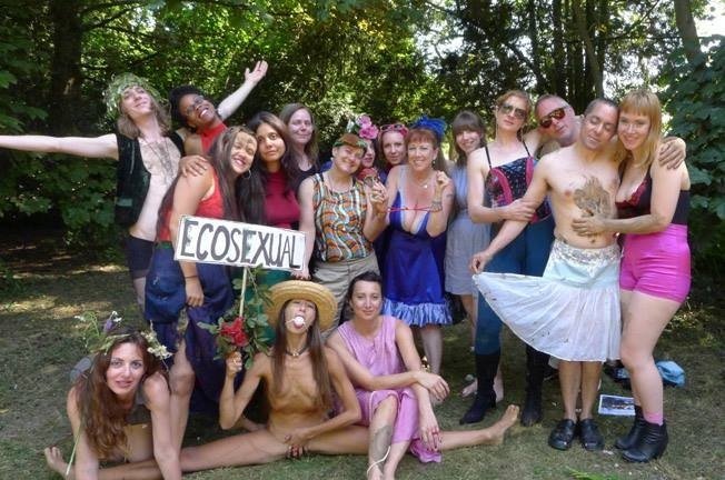 Ecosex Project / Colchester, U.K. Led by Beth Stephens, Annie Sprinkle, and Luke Dixon 