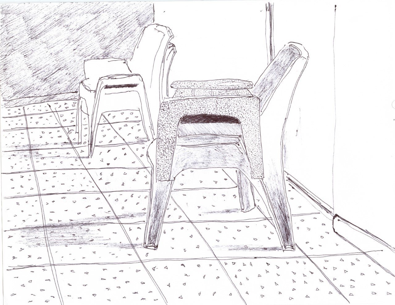 Kinged Chairs: Drawings from Prison  