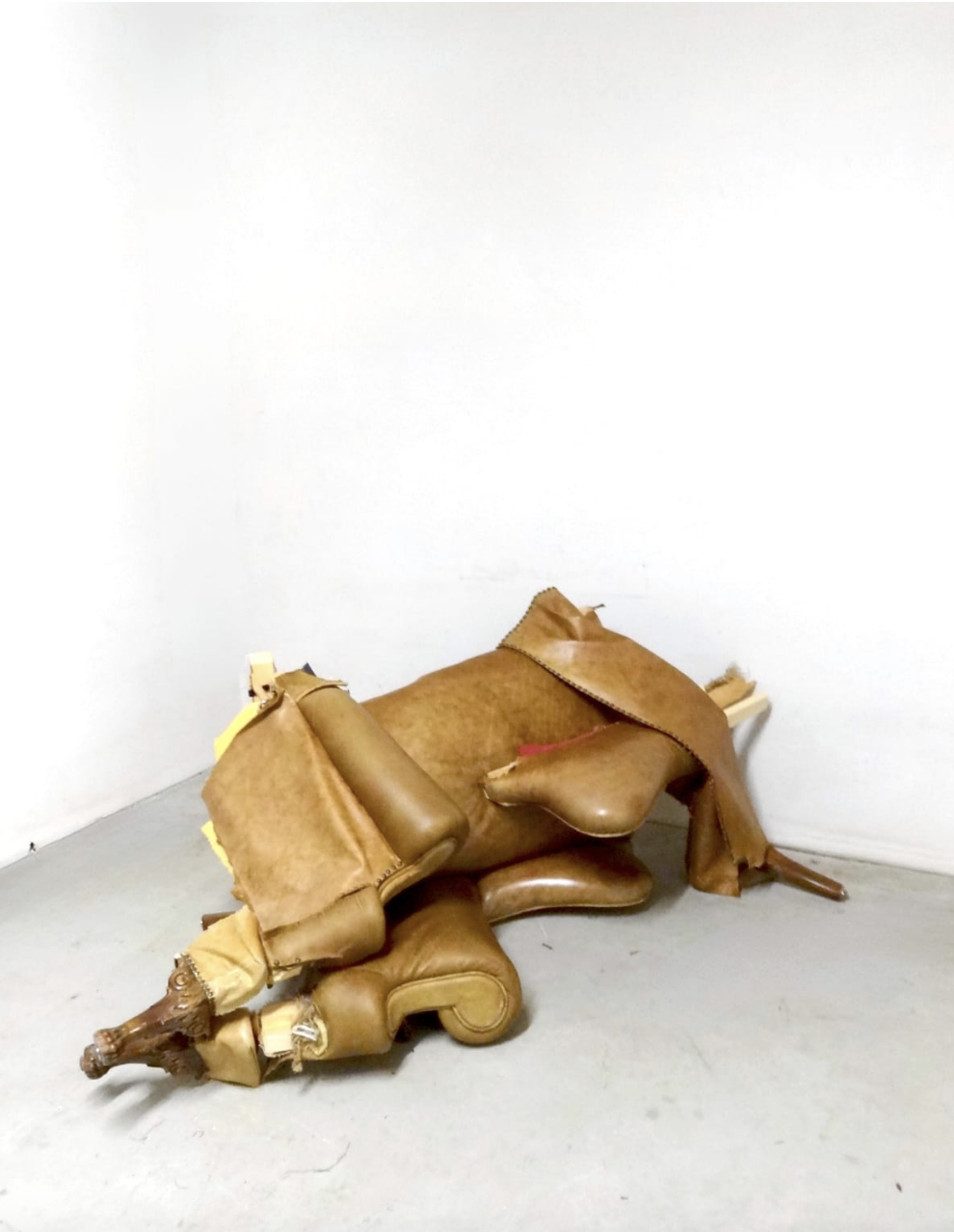 sonia barrett, Chair No. 33, 2015 / Wingback Chair 80 x 60 x 140 cm