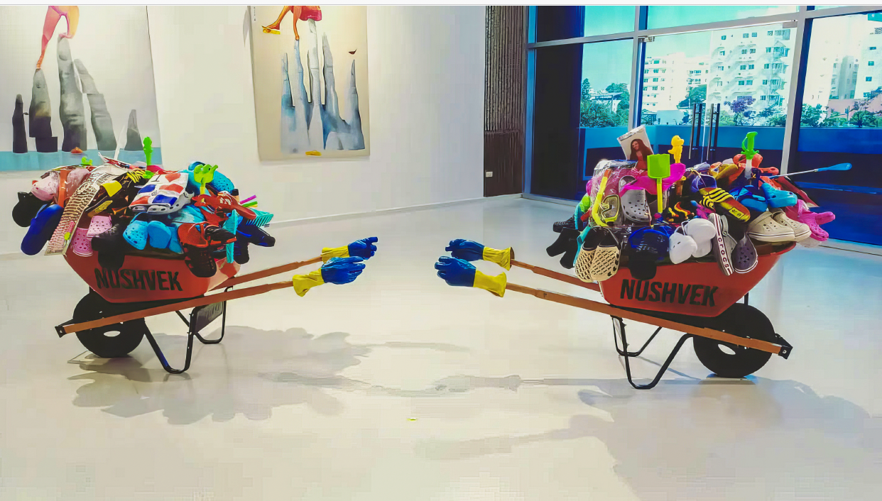 MALL POLINDROMO NUSHVEK / XXX Bienal Nacional de Artes Visuales, Museo de Arte Moderno / Santo Domingo, RD, 2023 / Photo: Jessica Hirst